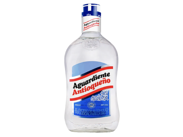 Aguardiente Antioqueño Sin Azúcar / Botella - 750ml